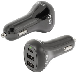 club3D CAC-1921 Ładowarka USB 36 W 2x USB-A, 1x USB-C® czarny dom