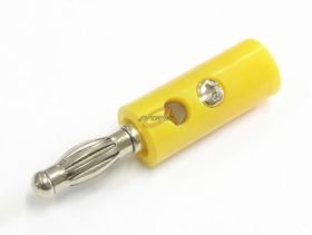 BANANOWY WTYK SKRECANY ŻÓŁTY