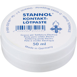 Stannol 165018 Kontakt Lotpaste Colophony / Rosin Based Flux Paste - 50ml