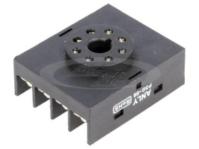 Gniazdo 8pin montaż panelowy P3G-08 ANLY