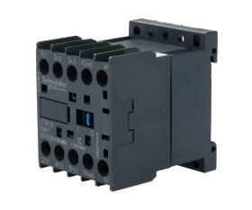 Stycznik 220 → 230 V AC Schneider Electric styki: 3 4 kW 20 A 3NO Montaż na szynie DIN Śruba LC1K1210M7