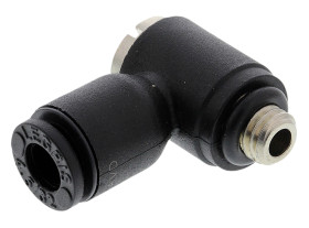 Adapter gwintowany typu kolanko gwint – rura M5 x 0.8 Legris