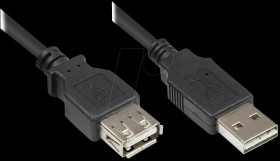 2511-EU03 USB 2.0 EASY male A &gt; female A, 3m