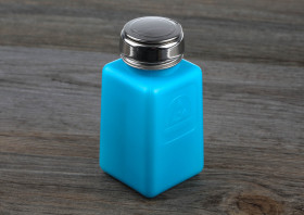 Dozownik z pompką 180ml Niebieski do Środek do czyszczenia RS PRO