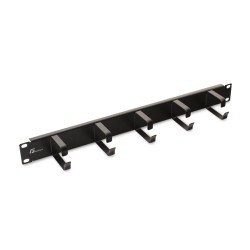 ORGANIZER KABLI 1U POZIOMY METALOWY OGF-MR GETFORT