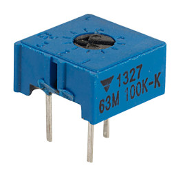 Vishay M63M104K 100k 63m 3/8in Cermet Trimmer Pot