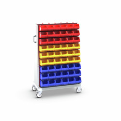 Wozek narzedziowy Stal, 1000 x 650 x 1600mm Przemysłowe Bott