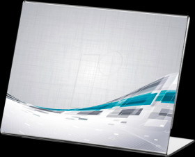 Table-top display stand, DIN A6, acrylic