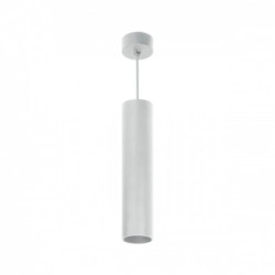 BARBRA PLR GU10 oprawa wisząca max 35W, IP20, okrągły, biały, aluminium,AD-OP-6189WGU10