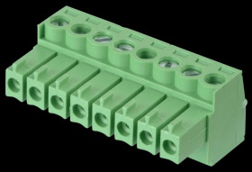 CTB922HD/8 Plug-in screw terminal – 8-pin, 3.5 mm spacing, 0°