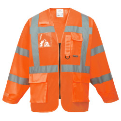 Jacket Hi-Viz Saturn Yellow Class 3 EN47