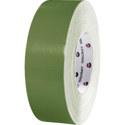 Toolcraft 713266 Cotton Polyester Tape 50 m x 50 mm - Olive Green