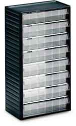 Treston 556-3 produkt uniwersalny Magazynek na małe części (D x S x W) 180 x 310 x 550 mm antracytowo-szary 1 szt.