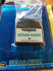 Vectrex game + overlay: Solar Quest