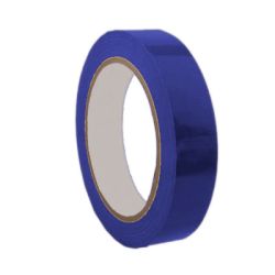 TAŚMA ELEKTROIZOLACYJNA POLIESTROWA 130C 4,00mm x 65m niebieska RoHS