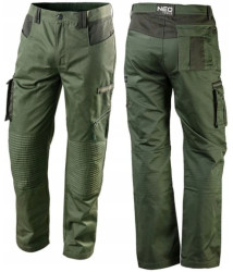 Spodnie robocze CAMO olive rozmiar XS 81-222-XS