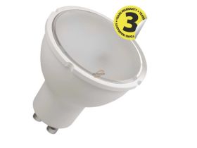 ŻARÓWKA LED GU10 5.5W 465lm BIAŁA CIEPŁA Z SZYBKA