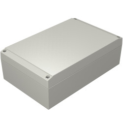Obudowa Aluminium odlewane szerokość zew. 140 mm długość zew. 220 mm wys. zew. 220 mm Rose IP66 Szary
