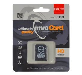 PAMIEC SDHC MICRO 64GB IMROC10
