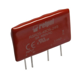 Przekaźnik półprzewodnikowy 5A 4-15 V DC 24-280 V AC RSR25-24D5-12S 2616427
