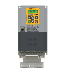 Napęd o zmiennej prędkości 2,2 kW 1-fazowy 220 → 240 V AC 10 A Ethernet TCP/IP AC20 Silniki indukcyjne i silniki