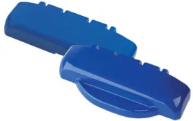 Hinge, PC, (L x W x H) 19.5 x 170 x 34.4 mm, blue, for B 2617, 96910302