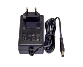 Adapter AC/DC Uwy 5V dc Iwy 5A Wtyk DC 2,1 x 5,5 mm 25W, typ wtyczki: Wtyk europejski, brytyjski