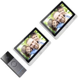 Byron DIC-24122 Video Door Intercom 7&quot; Screen 720p Camera Night Vision