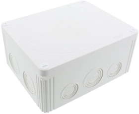 Cable junction box, no. of entries: 4, 16 mm², white, IP66/IP67, 10110743
