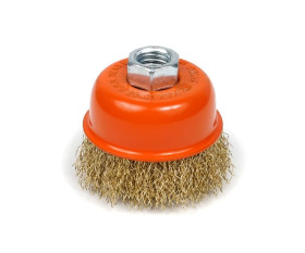 Szczotka czołowa z gwintem do szliferek kątowy M14 65 mm (54-175)