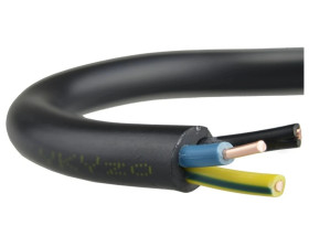Kabel prądowy YKY 0,6/1kV 3x2,5 drut do ziemi Mercor /100m/
