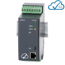 Rejestrator danych temperatury Ethernet, RS232, RS485, USB, łącze bezprzewodowe Sifam Tinsley