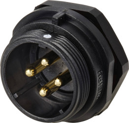 Złącze IP68 seria SP21 Weipu SP2112 / P 4, 1 szt.