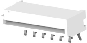 FPC connectors, 12 pole, 1 row, pitch 1.25 mm, solder pin, tin-plated, 1-84533-2