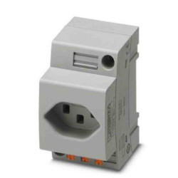Gniazdo sieciowe Gniazdo Szyna DIN 16A