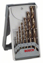 Zestaw wierteł krętych do metalu 7 szt. 2 mm, 3 mm, 4 mm, 5 mm, 6 mm, 8 mm, 10 mm Bosch Accessories 2608589296 1 zest.