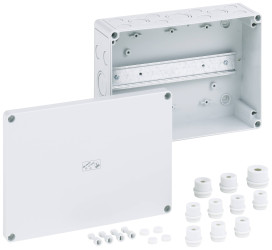 Spelsberg RK 4/25-L Skrzynka rozdzielcza 180 x 254 x 90 tworzywo sztuczne szary 1 szt.