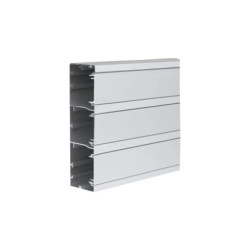 Simon Connect Kanał 3-kom. Cabloplus ALU 185x55mm aluminium TK11143/8 /2m/