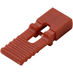 TRU COMPONENTS TC-13537832 Shorting jumper 2.54 mm spacing 2 pins 1 pc