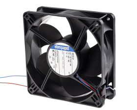 Wentylator osiowy 24 V DC DC 119 x 119 x 38mm 1W 100m³/h 26dB