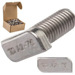 Śruba teowa M10x20 młotkowa PV nierdzewna /opakowanie 100szt./