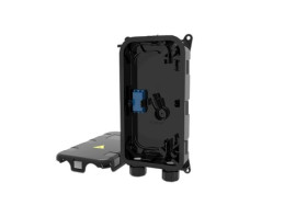 Panel krosowniczy, obudowa, 2-portowy LC 1 Jednomodowy HellermannTyton Connectivity