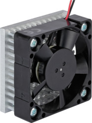 CPU cooler, 5 V, ball bearing, 25 dB, (H x W x D) 20 x 40 x 40 mm, HXB40H05