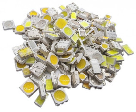 ZESTAW DIOD LED SMD MIX 10G