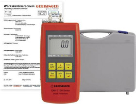 Greisinger GMH3161-12-WPD5 Manometr Kalibracja (ISO) ciśnienie powietrza, gaz nieagresywny, gaz korozyjny 0 - 1.3 bar