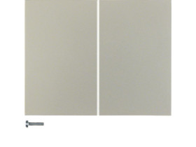 BERKER K.5 KNX RF quicklink Przycisk podwójny stal szlachetna lak 85146173 HAGER