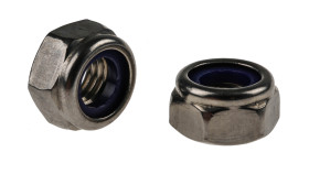 Przeciwnakrętka M10 Nylonowa wkładka samoblokująca typu T Stal nierdzewna A4 316