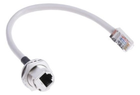 Kabel kat. 5e Ekranowane Szary 200mm