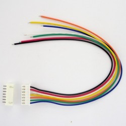 Konektor JST 7pin z gniazdem montażowym XH2.54 XH