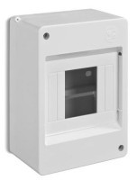 RT095SR4 Obudowa z tworzywa - rozdzielnica na bezpieczniki 95x140x66mm - 4 moduły